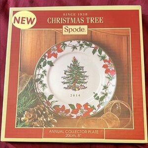 Spode Christmas TreeCollector Plate 2014